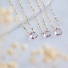 Load image into Gallery viewer, Rose Quartz Necklace