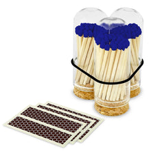 Load image into Gallery viewer, Thankful Greetings - 2" Matches + Mini Cloche - Colors of Your Choice + Strikers: Black Tip