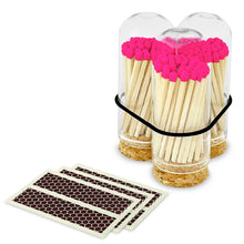 Load image into Gallery viewer, Thankful Greetings - 2" Matches + Mini Cloche - Colors of Your Choice + Strikers: Light Pink