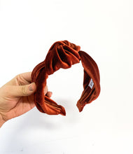 Load image into Gallery viewer, GIANT Top Knot Velvet Headband