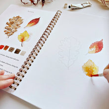 Load image into Gallery viewer, Autumn Watercolor Book