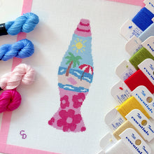 Load image into Gallery viewer, Summer Lava Lamp Needlepoint Canvas