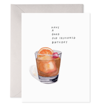 Load image into Gallery viewer, Old Fashioned Birthday Greeting Card