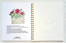 Load image into Gallery viewer, Flowers Watercolor Workbook