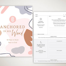 Load image into Gallery viewer, Anchored In His Word: A 90 Day Devotional