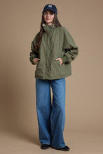 Load image into Gallery viewer, RAISONNEL - Cozy Fleece-Lined Zip & Snap Jacket - RJ1201: BEIGE / S-M-L (3-2-1)