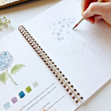 Load image into Gallery viewer, Flowers Watercolor Book