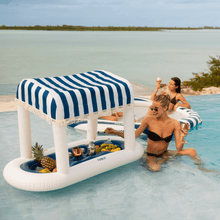Load image into Gallery viewer, Navy Floating Cabana Bar