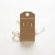 Load image into Gallery viewer, Amano Studio - Tiny Stars 12mm Huggie Hoop Earrings