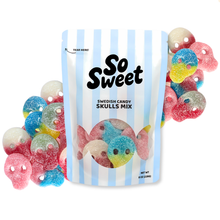Load image into Gallery viewer, Swedish Candy Skulls Mix