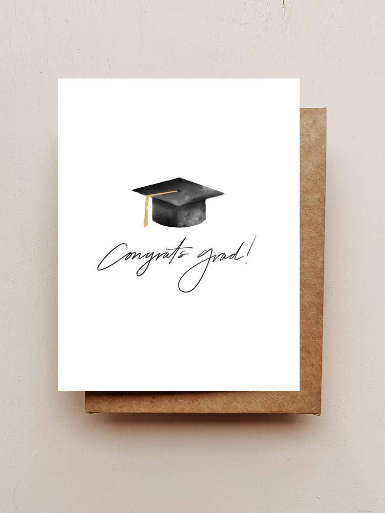 what is a grad card You Go, Grad Middle School Graduation Card