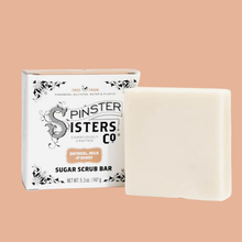 Load image into Gallery viewer, Exfoliating Sugar Scrub Bar - Oatmeal Milk & Honey Scent