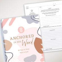 Load image into Gallery viewer, Anchored In His Word: A 90 Day Devotional
