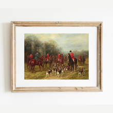Load image into Gallery viewer, The Meet Antique Art Print