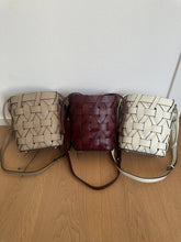 Load image into Gallery viewer, Zh leather Bags - BROOKLYN - Genuine leather: Black