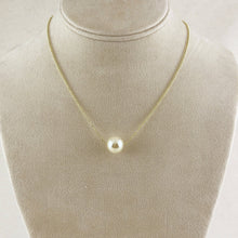 Load image into Gallery viewer, GoldFi - 18k Gold Filled Solitaire Pearl Necklace