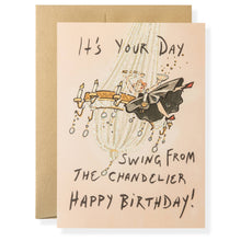 Load image into Gallery viewer, Chandelier Greeting Card
