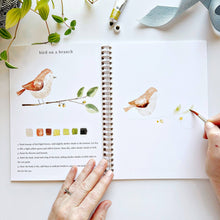 Load image into Gallery viewer, Animals Watercolor Book