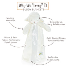 Load image into Gallery viewer, Kiddo Lamb Buddy Blanket