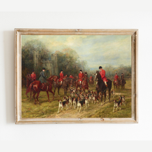 Load image into Gallery viewer, The Meet Antique Art Print