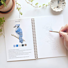 Load image into Gallery viewer, Birds Watercolor Book