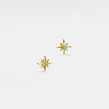 Load image into Gallery viewer, Dainty Minimalist Star Stud Earrings