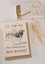 Load image into Gallery viewer, Chandelier Greeting Card