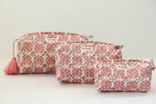 Load image into Gallery viewer, Apricot Blush Travel Make UP Bag