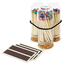 Load image into Gallery viewer, Thankful Greetings - 2" Matches + Mini Cloche - Colors of Your Choice + Strikers: White Tip