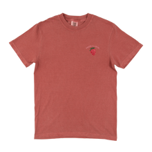 Load image into Gallery viewer, Paper Farm Press - Strawberry Farmers Market Tee - Crimson: M