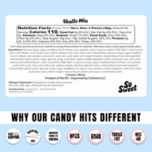 Load image into Gallery viewer, Swedish Candy Skulls Mix