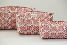 Load image into Gallery viewer, Apricot Blush Travel Make UP Bag