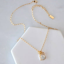 Load image into Gallery viewer, Moonstone Toggle Necklace