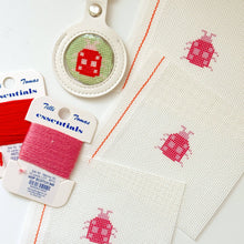 Load image into Gallery viewer, Mini Ladybug Needlepoint Canvas