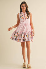 Load image into Gallery viewer, &MERCI - FLORAL EMBROIDERY TIERED MINI DRESS MDR3841: Off White / M