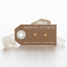 Load image into Gallery viewer, Amano Studio - Starburst Stud Earrings: Pearl