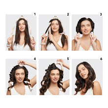 Load image into Gallery viewer, Satin Heatless Curling Set - Sunset Tie Dye
