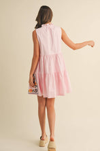 Load image into Gallery viewer, &MERCI - FLORAL EMBROIDERY TIERED MINI DRESS MDR3841: Off White / M