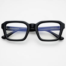 Load image into Gallery viewer, FREYRS Eyewear - Hudson Blue Light Readers Reading Glasses Unisex Eyeglasses : Black / +1.5