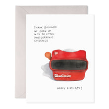 Load image into Gallery viewer, Viewfinder Birthday Greeting Card