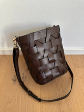 Load image into Gallery viewer, Zh leather Bags - BROOKLYN - Genuine leather: Dark Brown (t. Di moro)