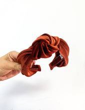 Load image into Gallery viewer, GIANT Top Knot Velvet Headband