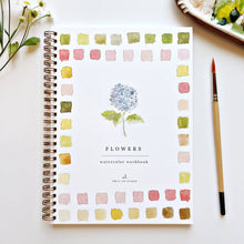 Load image into Gallery viewer, Flowers Watercolor Book