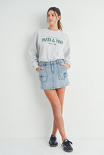 Load image into Gallery viewer, Denim Cargo Skirt
