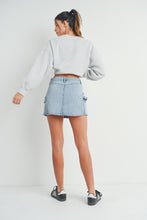 Load image into Gallery viewer, Denim Cargo Skirt
