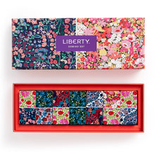Load image into Gallery viewer, Liberty Floral Wood Domino Set