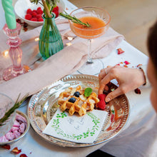 Load image into Gallery viewer, Pink Glass Candlestick Holder - Valentine's Day Décor