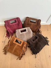 Load image into Gallery viewer, Zh leather Bags - LILLY MINI - suede: Taupe