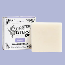 Load image into Gallery viewer, Exfoliating Sugar Scrub Bar - Lavender Scent