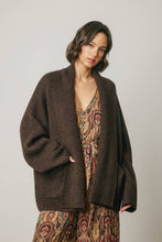 Load image into Gallery viewer, Relaxed Collar Open Front Cardigan